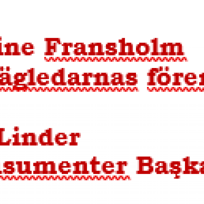 <font color='#000000'>İsveç Tüketici Örgütlerine Mektup; “Nefret söylemine hayır!''</font>