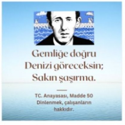 <font color='#000000'>Gemliğe Doğru Denizi Göremiyoruz. Gemlik'e Gidecek Paramız Yok.</font>