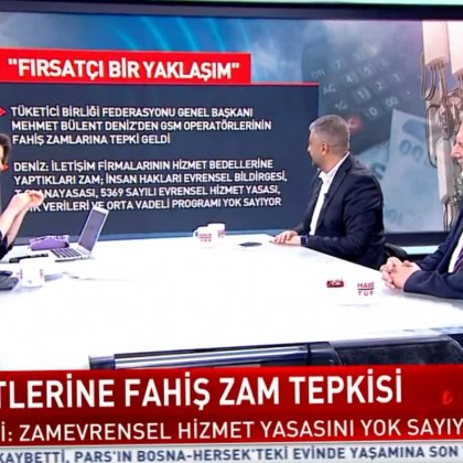 <font color='#000000'>Tüketici Birliği Federasyonu’ndan fahiş zam tepkisİ</font>