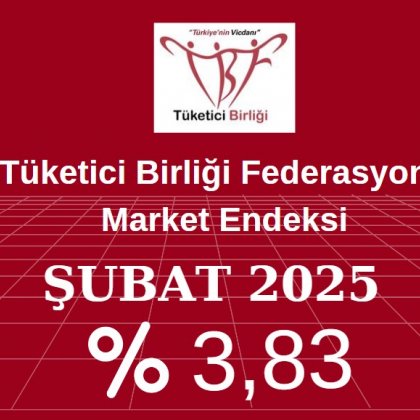 <font color='#000000'>Ramazan öncesi zam yağmuru Market Endeksi Şubat ayında yüzde 3,83 arttI</font>