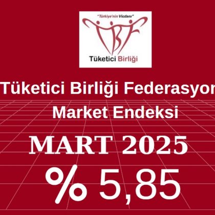 <font color='#000000'>Markette son 14 ayın en yüksek artışı Market Endeksi Mart ayında yüzde 5,85 arttı</font>