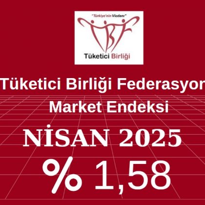 <font color='#000000'>Market Endeksi Nisan ayında yüzde 1,58 arttı</font>