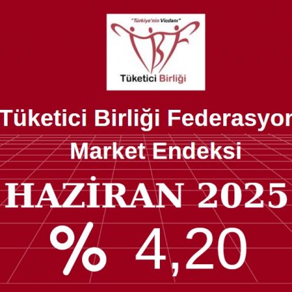 <font color='#000000'>Market Endeksi Haziran ayında yüzde 4,20 arttı</font>