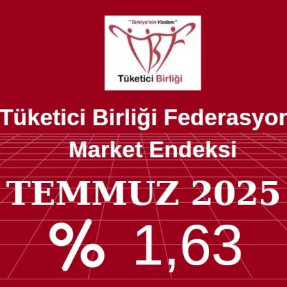 <font color='#000000'>Market Endeksi Temmuz ayında yüzde 1,63 arttı</font>