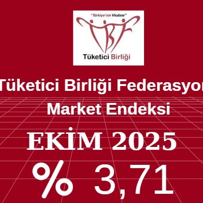 <font color='#000000'>Market Endeksi Ekim ayında yüzde 3,71 arttı</font>