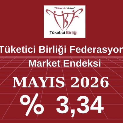 <font color='#000000'>Market Endeksi 2026 Mayıs ayında yüzde 3,34 arttı</font>